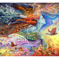 Puzzle Pintoo - Josephine Wall - Spirit of Flight. 1200 piezas-Doctor Panush