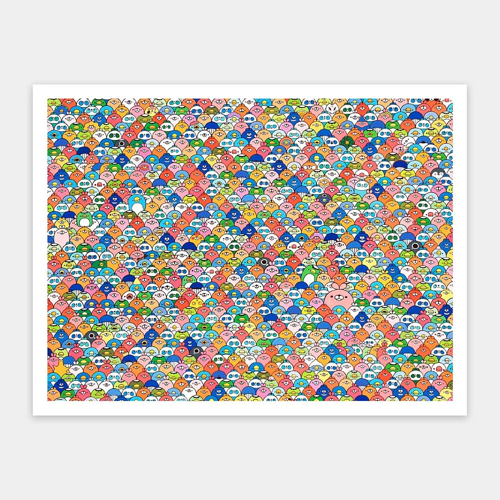 Puzzle Pintoo - kotsuw - WARAWARA No.100. 1200 piezas