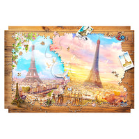Puzzle Pintoo Canvas- Puzzle in Puzzle - The Magnificent Eiffel Tower. 1126 piezas-Puzzle-Pintoo-Doctor Panush