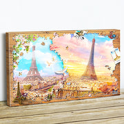 Puzzle Pintoo Canvas- Puzzle in Puzzle - The Magnificent Eiffel Tower. 1126 piezas-Puzzle-Pintoo-Doctor Panush