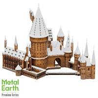 Metal Earth-Iconx Hogwarts in Snow - Harry Potter