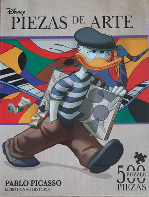 Disney Piezas de Arte - Picasso (Puzzle + Libro). 500 piezas-Doctor Panush