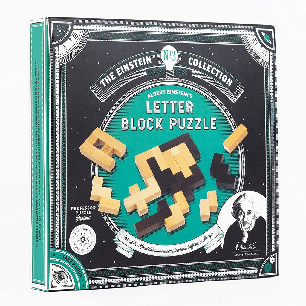 Einstein´s Letter Block Puzzle