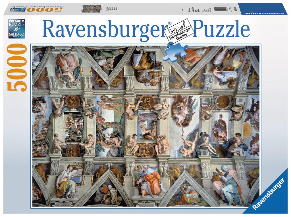 Puzzle Ravensburger - La Capilla Sixtina. 5000 piezas-Doctor Panush