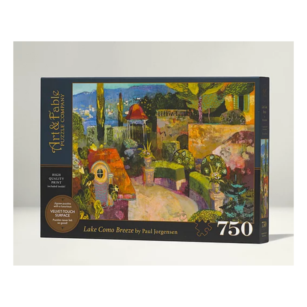 Puzzle Art & Fable - Lake Como Breeze. 750 piezas
