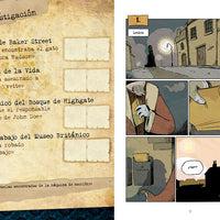 Libro-juego Cuatro investigaciones de Sherlock Holmes-Doctor Panush