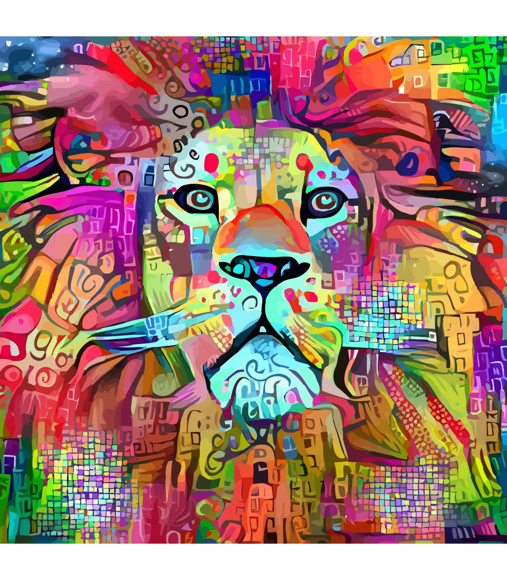 Puzzle de Madera SPuzzles - Lion. 360 piezas