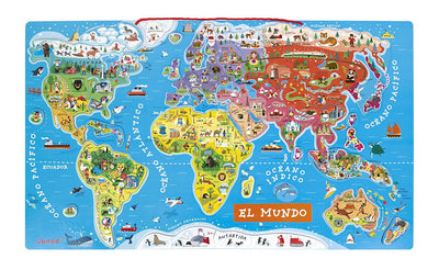 Puzzle Magnético del Mundo-Doctor Panush