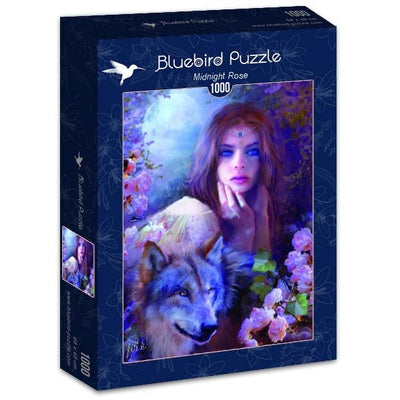 Midnight Rose-Puzzle-Bluebird Puzzle-Doctor Panush