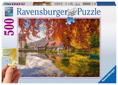 Puzzle Ravensburger - Tranquilidad en el molino 500 piezas XXL-Doctor Panush