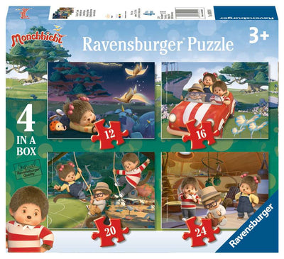 Puzzle Ravensburger - Monchhichi. 4 en 1. 12-24 piezas-Ravensburger-Doctor Panush
