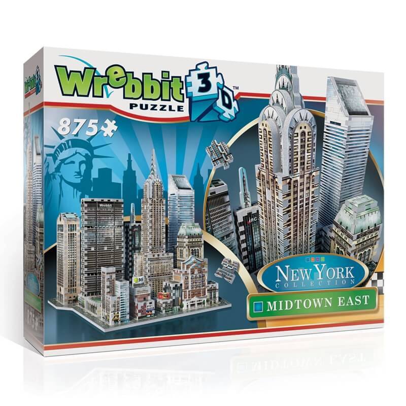 Puzzle 3D Wrebbit - New York. Midtown East - 875 piezas-Doctor Panush