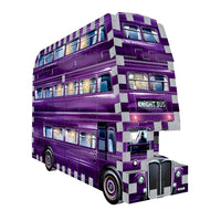Puzzle 3D Wrebbit - The Night Bus de Harry Potter - 130 piezas