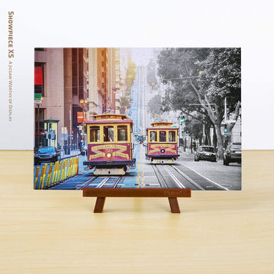 Puzzle Pintoo XS 368 - Cable Cars on California Street, San Francisco-Doctor Panush
