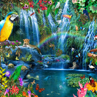 Parrot Tropics-Puzzle-Bluebird Puzzle-Doctor Panush