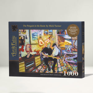 Puzzle Art & Fable - The Penguin in the Room. 1000 piezas-Puzzle-Art&Fable-Doctor Panush