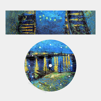 Pintoo Puzzle Clock - Van Gogh - Starry Night Over the Rhone 1888