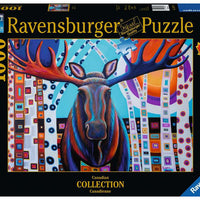 Puzzle Ravensburger - Winter Moose. 1000 piezas-Puzzle-Ravensburger-Doctor Panush