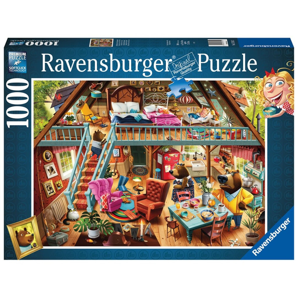 Puzzle Ravensburger - Ricitos de Oro y los tres osos. 1000 piezas-Puzzle-Ravensburger-Doctor Panush