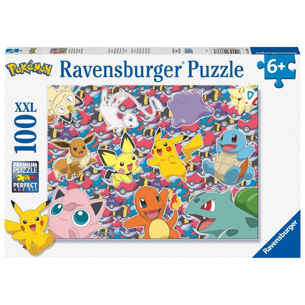 Puzzle Ravensburger - Pokémon. 100 piezas