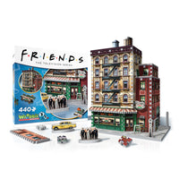 Puzzle 3D Wrebbit - Friends, Central Perk - 440 piezas