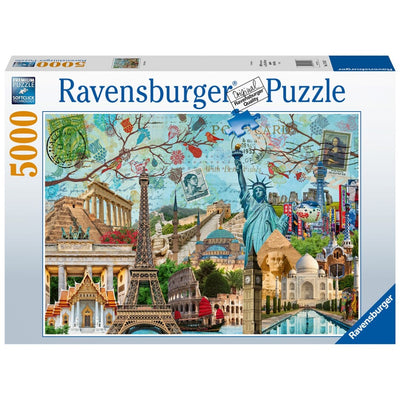 Puzzle Ravensburger - Big City Collage. 5000 piezas