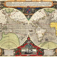 Puzzle Clementoni Antique Nautical Map - 6000 piezas - High Quality Collection-Doctor Panush