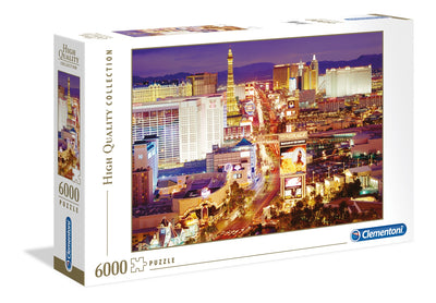 Puzzle Clementoni - Las Vegas. 6000 piezas-Doctor Panush