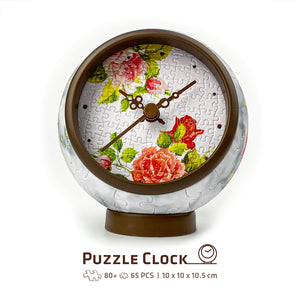 Pintoo Puzzle Clock - Fragrant Flowers and Singing Birds-Doctor Panush