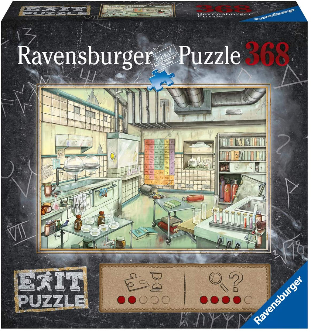 Escape Puzzle Ravensburger - Exit. El Laboratorio. 368 Piezas-Doctor Panush