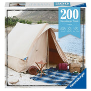 Puzzle moment Ravensburger - Camping. 200 Piezas