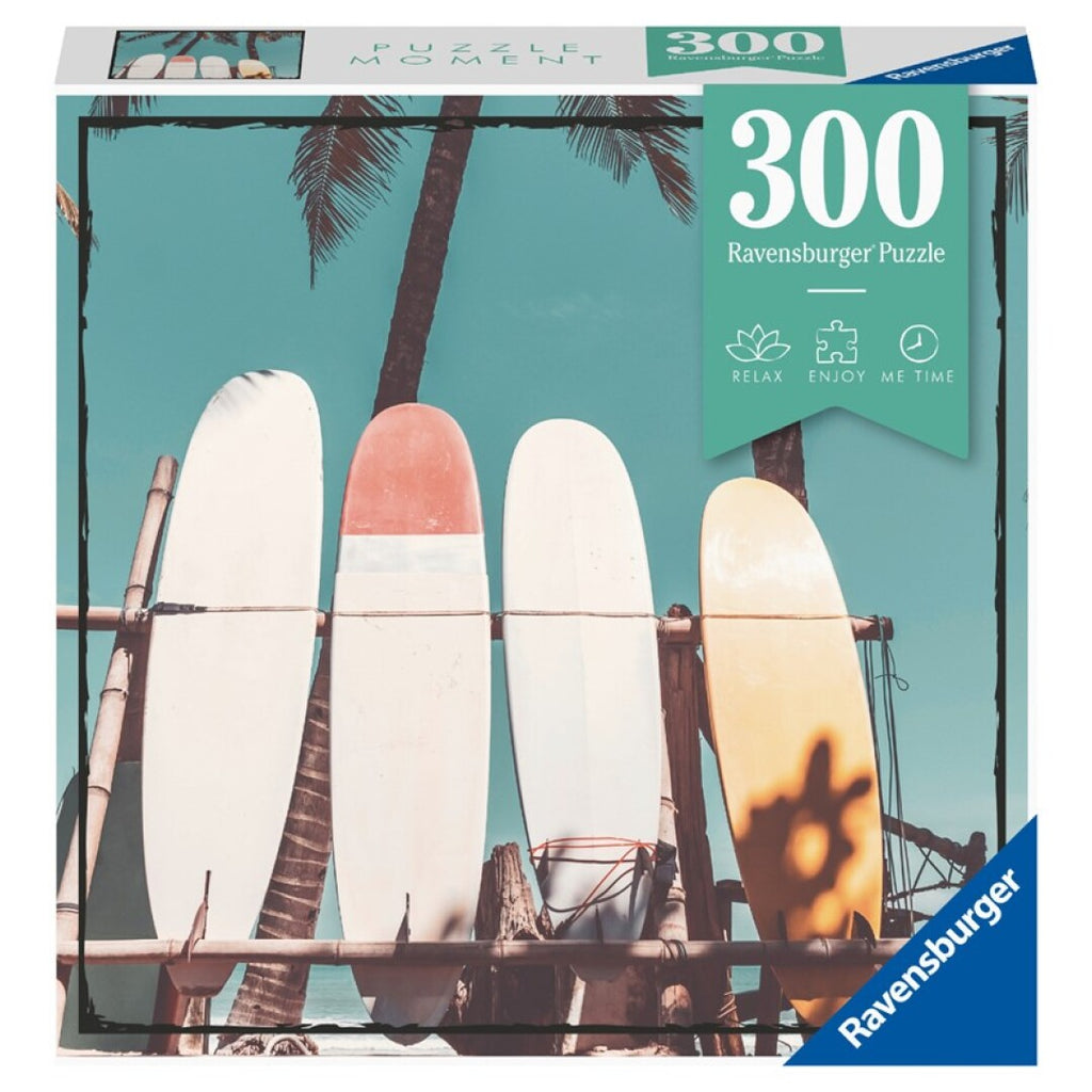 Puzzle moment Ravensburger - Surfing. 300 Piezas
