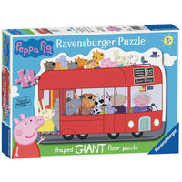 Puzzle Ravensburger gigante silueta - Peppa Pig. Bus. 24 piezas-Doctor Panush