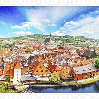 Puzzle Pintoo - Cesky Krumlov, República Checa. 800 piezas-Doctor Panush