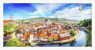 Puzzle Pintoo - Cesky Krumlov, República Checa. 800 piezas-Doctor Panush