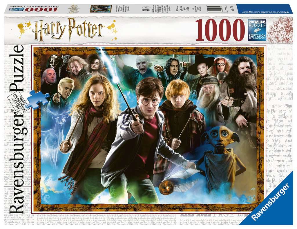 Puzzle Ravensburger - Harry Potter. 1000 piezas-Puzzle-Ravensburger-Doctor Panush