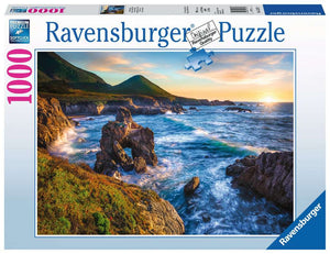 Puzzle Ravensburger - Atardecer en Big Sur. 1000 piezas-Puzzle-Ravensburger-Doctor Panush