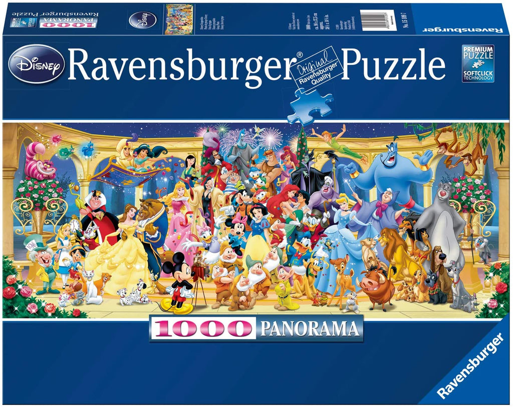 Puzzle Ravensburger Panorama - Dinsey. 1000 piezas-Puzzle-Ravensburger-Doctor Panush