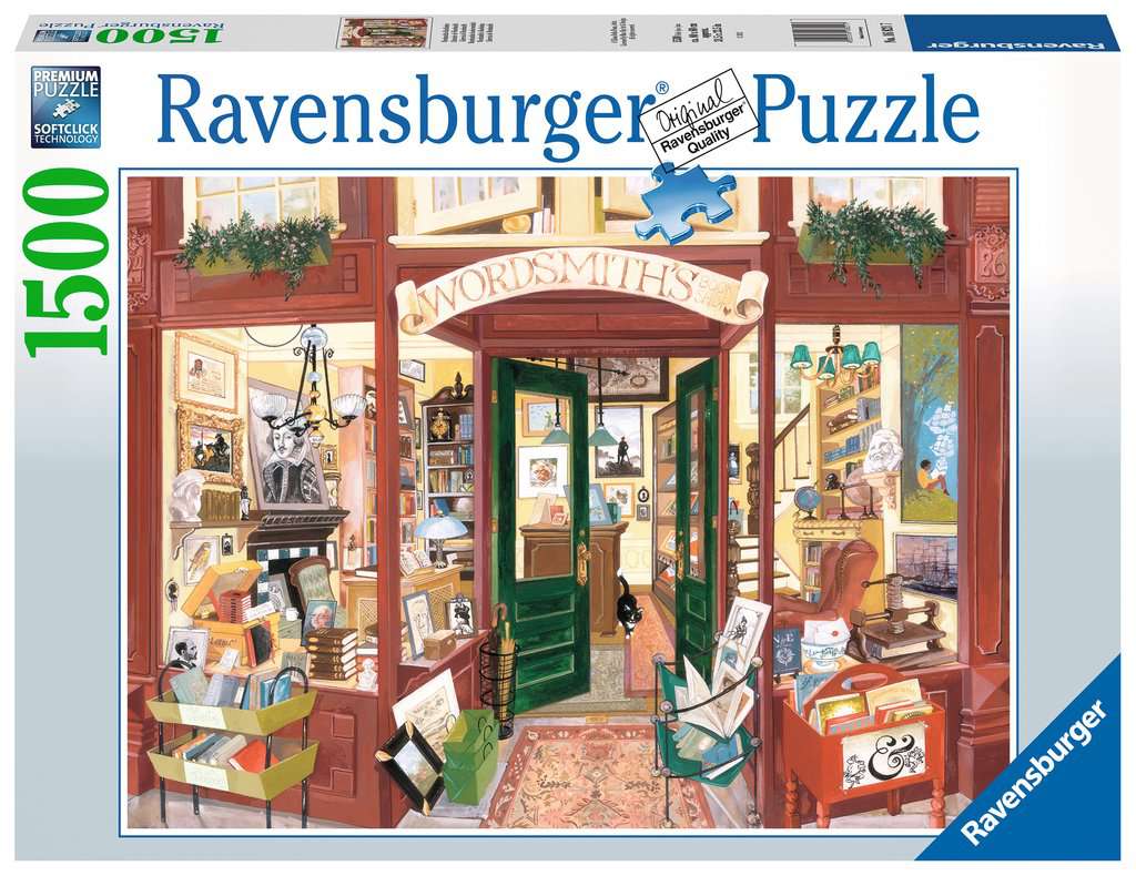Puzzle Ravensburger - Librería de Wordsmith. 1500 Piezas-Doctor Panush