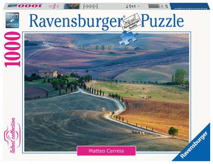 Puzzle Ravensburger - Podere Terrapille: Pienza. Siena. Toscana. 1000 piezas-Puzzle-Ravensburger-Doctor Panush