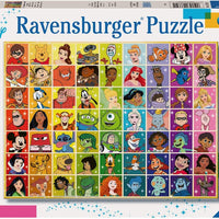 Puzzle Ravensburger - Disney Personajes. 100 piezas
