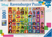 Puzzle Ravensburger - Disney Personajes. 100 piezas