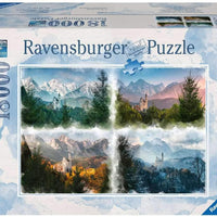 Puzzle Ravensburger - Castillo 4 Estaciones. 18.000 piezas