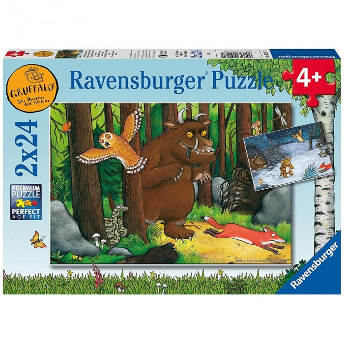 Puzzle Ravensburger - The Gruffalo. 2x24 piezas-Doctor Panush