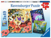 Puzzle Ravensburger -  Criaturas Fantásticas 3x49