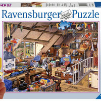 Puzzle Ravensburger - Ático de la Abuela. 500 piezas XXL