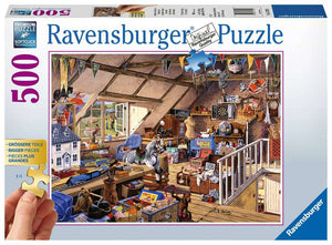 Puzzle Ravensburger - Ático de la Abuela. 500 piezas XXL