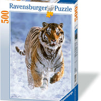 Puzzle Ravensburger - Tigre en la Nieve. 500 piezas-Doctor Panush