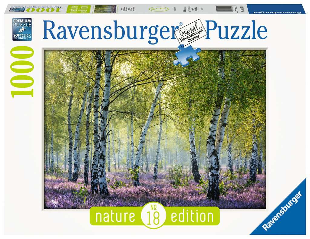 Puzzle Ravensburger - Bosque de Abedules. 1000 piezas-Puzzle-Ravensburger-Doctor Panush