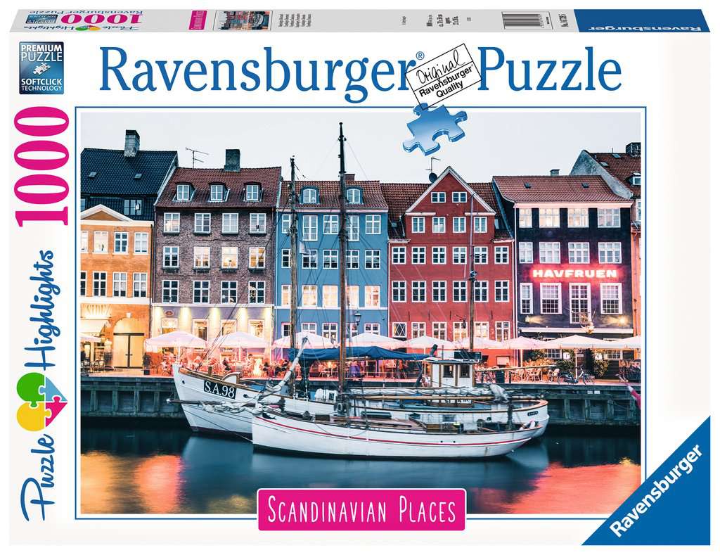 Puzzle Ravensburger - Copenhague. 1000 piezas-Puzzle-Ravensburger-Doctor Panush
